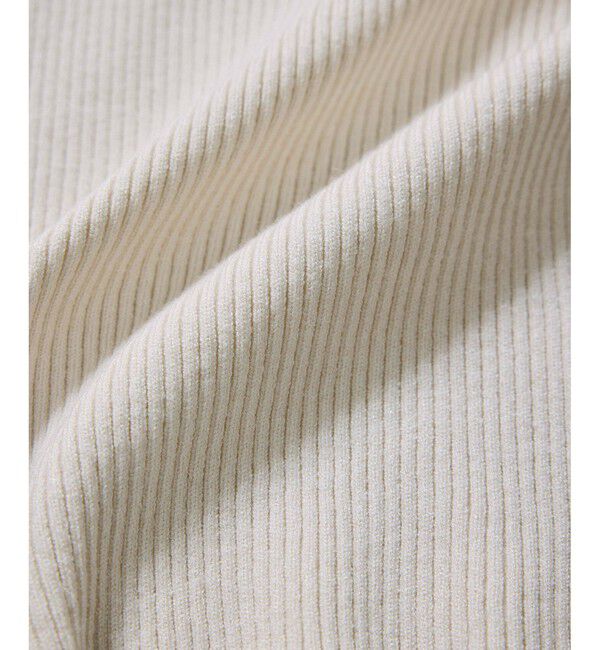 VIS「アシメねじれデザインリブニット」|ニット・セーター|