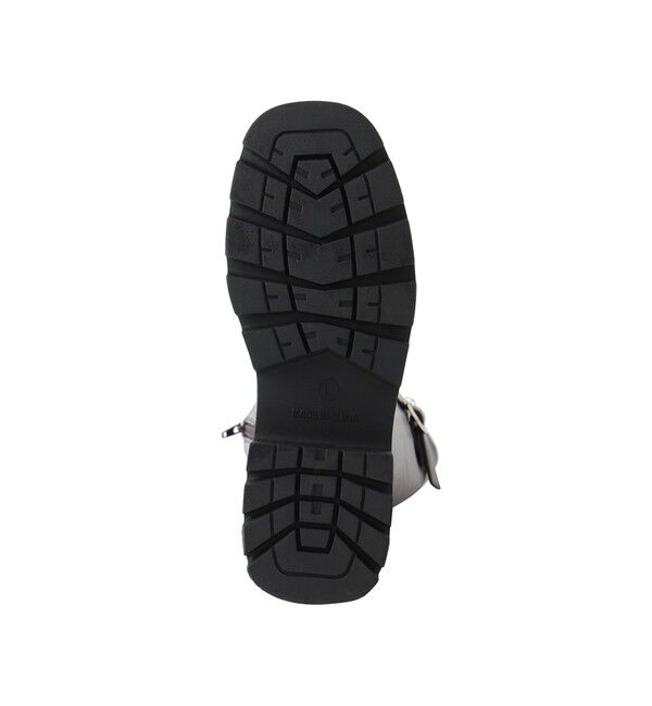 VIS「サイドバックルタンクソールロングブーツ」|ロングブーツ|