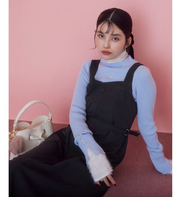 VIS「ウエストベルトジャンパースカート」|ワンピース|