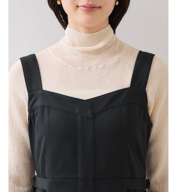 VIS「ウエストベルトジャンパースカート」|ワンピース|