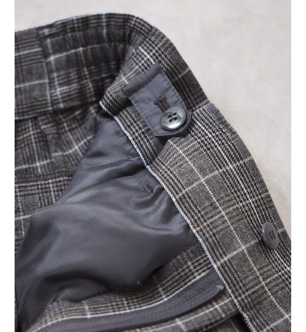 VIS「Hot Beautyツータックワイドパンツ/イージーケア」|チノ|