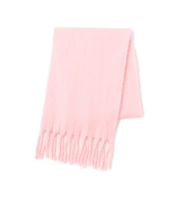 VIS「ふわふわフリンジマフラー/静電気防止」|マフラー|