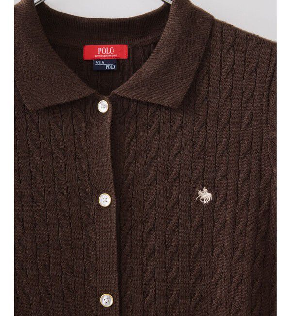 VIS「【POLO BCS】VIS別注ニットワンピース」|ワンピース|