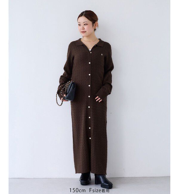 VIS「【POLO BCS】VIS別注ニットワンピース」|ワンピース|