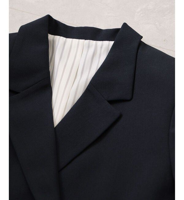 VIS「【美easy】コンフォート金ボタンジャケット/イージーケア・UVケア・セットアップ対応」|テーラードジャケット|