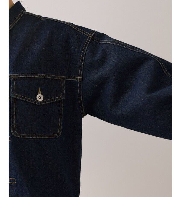 VIS「ボリュームスリーブデニムジャケット/Gジャン」|デニムジャケット|