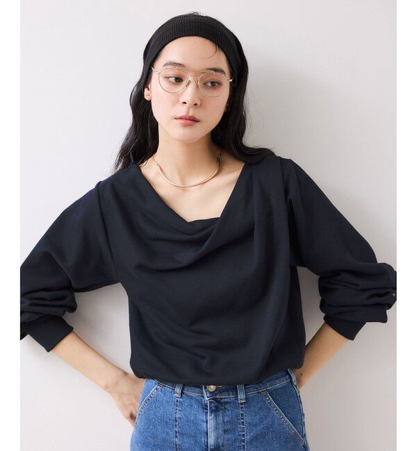 VIS「ドレープスウェットプルオーバー」|スウェット・ジャージ|