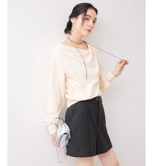 VIS「ドレープスウェットプルオーバー」|スウェット・ジャージ|