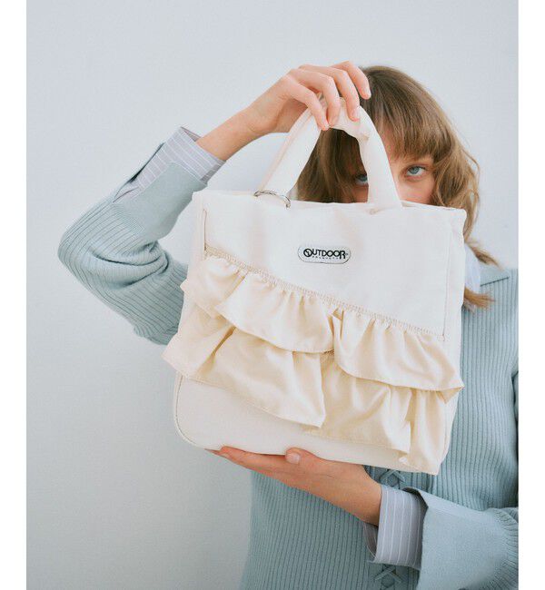 VIS「【OUTDOOR PRODUCTS】VIS別注2WAYフリルトートバッグ」|トートバッグ|