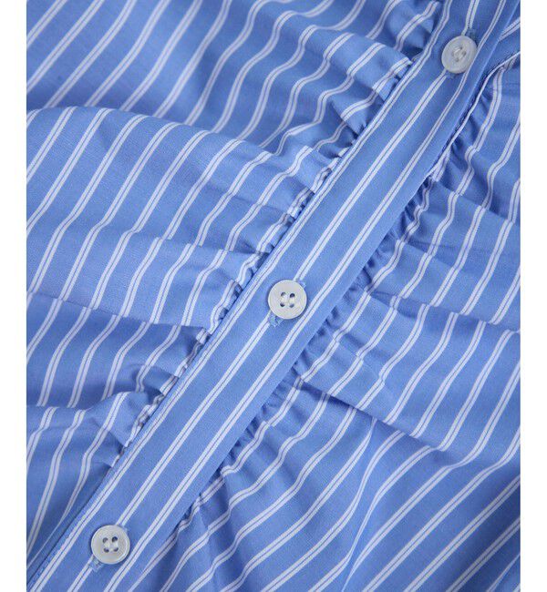 VIS「フロントギャザーシャツ」|シャツ・ブラウス|