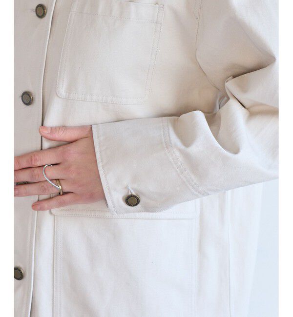 VIS「バイカラー衿カバーオール」|その他|