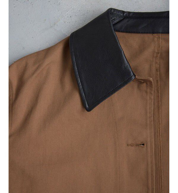 VIS「バイカラー衿カバーオール」|その他|