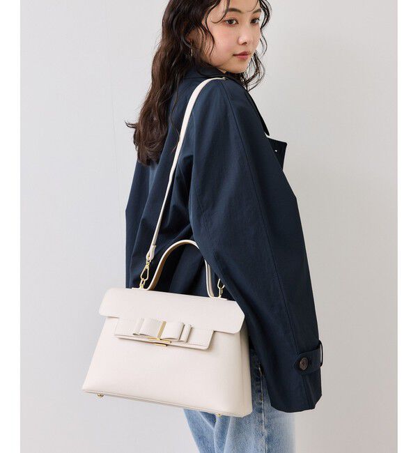 VIS「リボンベルトワンハンドルバッグ/軽量・2WAY」|ハンドバッグ|