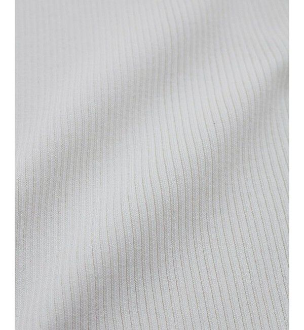 VIS「【WEB限定】オフショルダー風リブニットプルオーバー/イージーケア・UVケア」|ニット・セーター|