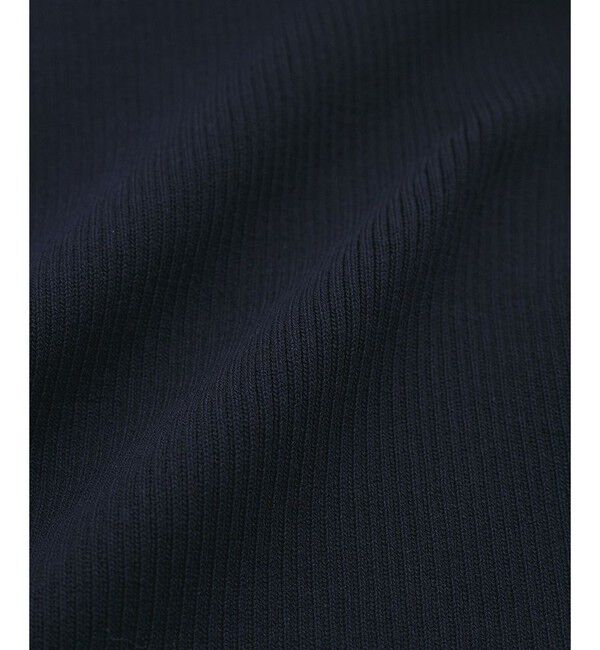 VIS「【WEB限定】オフショルダー風リブニットプルオーバー/イージーケア・UVケア」|ニット・セーター|