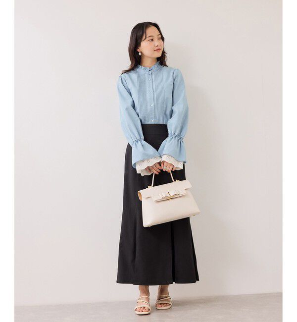 VIS「レイヤードレーススリーブブラウス」|シャツ・ブラウス|