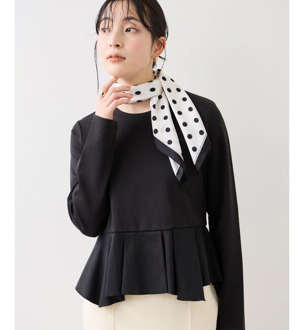 VIS「イレギュラーヘムペプラムカットソープルオーバー」|Tシャツ・カットソー|