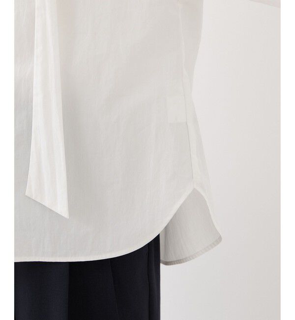 VIS「フリルネックブラウス」|シャツ・ブラウス|