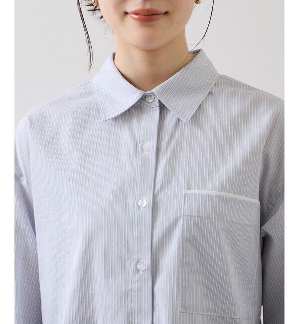 VIS「ウエストリボンシャツ/イージーケア・WEB限定カラー」|シャツ・ブラウス|