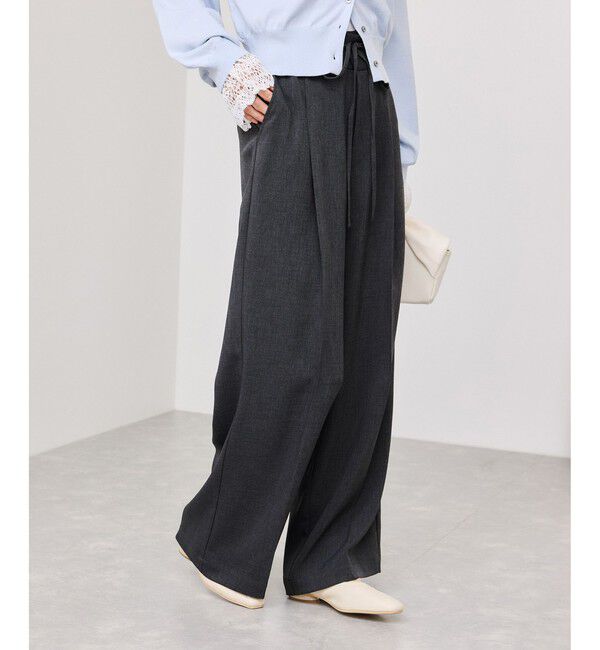 VIS「さっと履けるVカットバブーシュパンプス/2WAY」|パンプス|