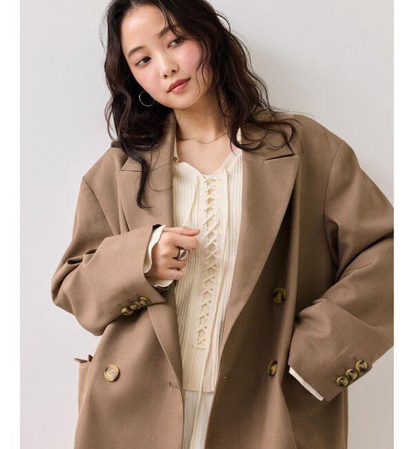 VIS「オーバーサイズテーラージャケット」|テーラードジャケット|