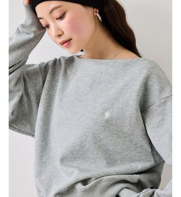 VIS「【POLO BCS】VIS別注オフショルスウェットトップス」|スウェット・ジャージ|