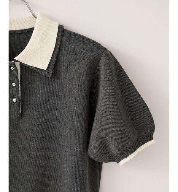 VIS「ダブルカラーポロトップス/イージーケア・WEB限定カラー」|ポロシャツ|