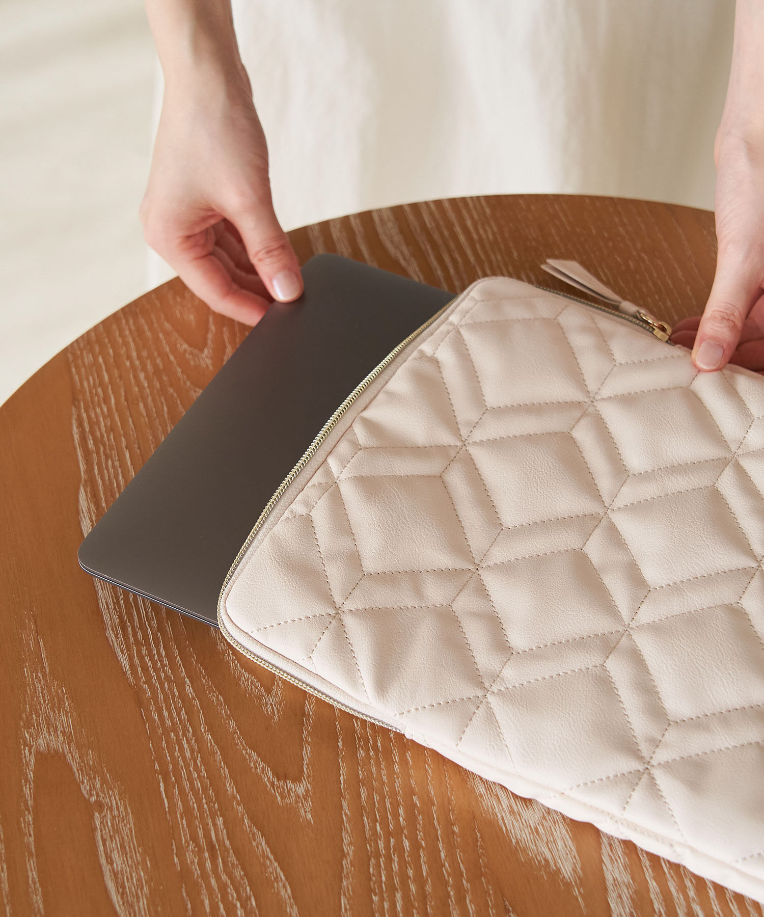 ROPE PICNIC PASSAGE「キルティングPCケース」|その他|