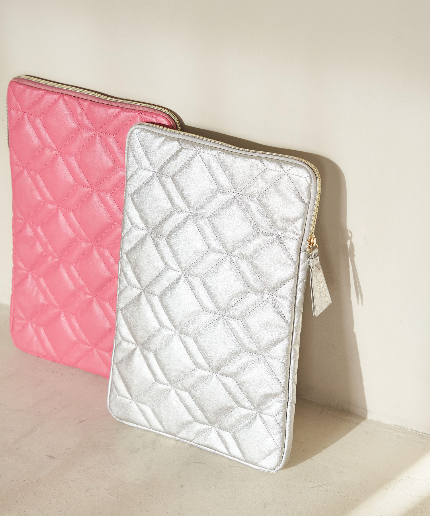 ROPE PICNIC PASSAGE「キルティングPCケース」|その他|シルバー(93)