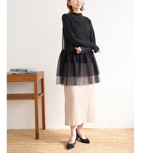 Rope&rsquo;Picnic「シアーカットプチハイネックプルオーバー」|Tシャツ・カットソー|