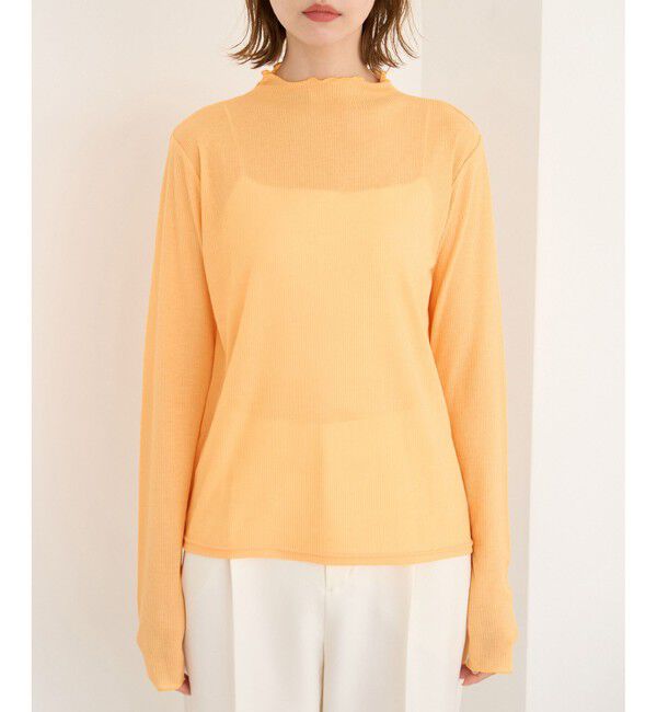 Rope&rsquo;Picnic「シアーカットプチハイネックプルオーバー」|Tシャツ・カットソー|