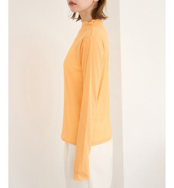 Rope&rsquo;Picnic「シアーカットプチハイネックプルオーバー」|Tシャツ・カットソー|