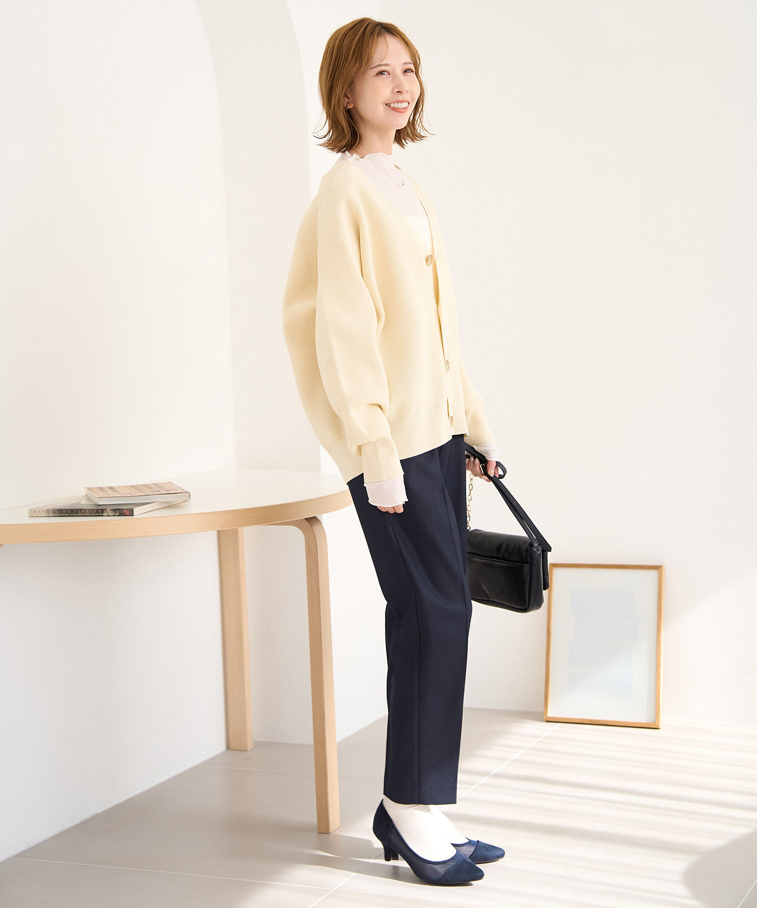 Rope&rsquo;Picnic「シアーカットプチハイネックプルオーバー」|Tシャツ・カットソー|