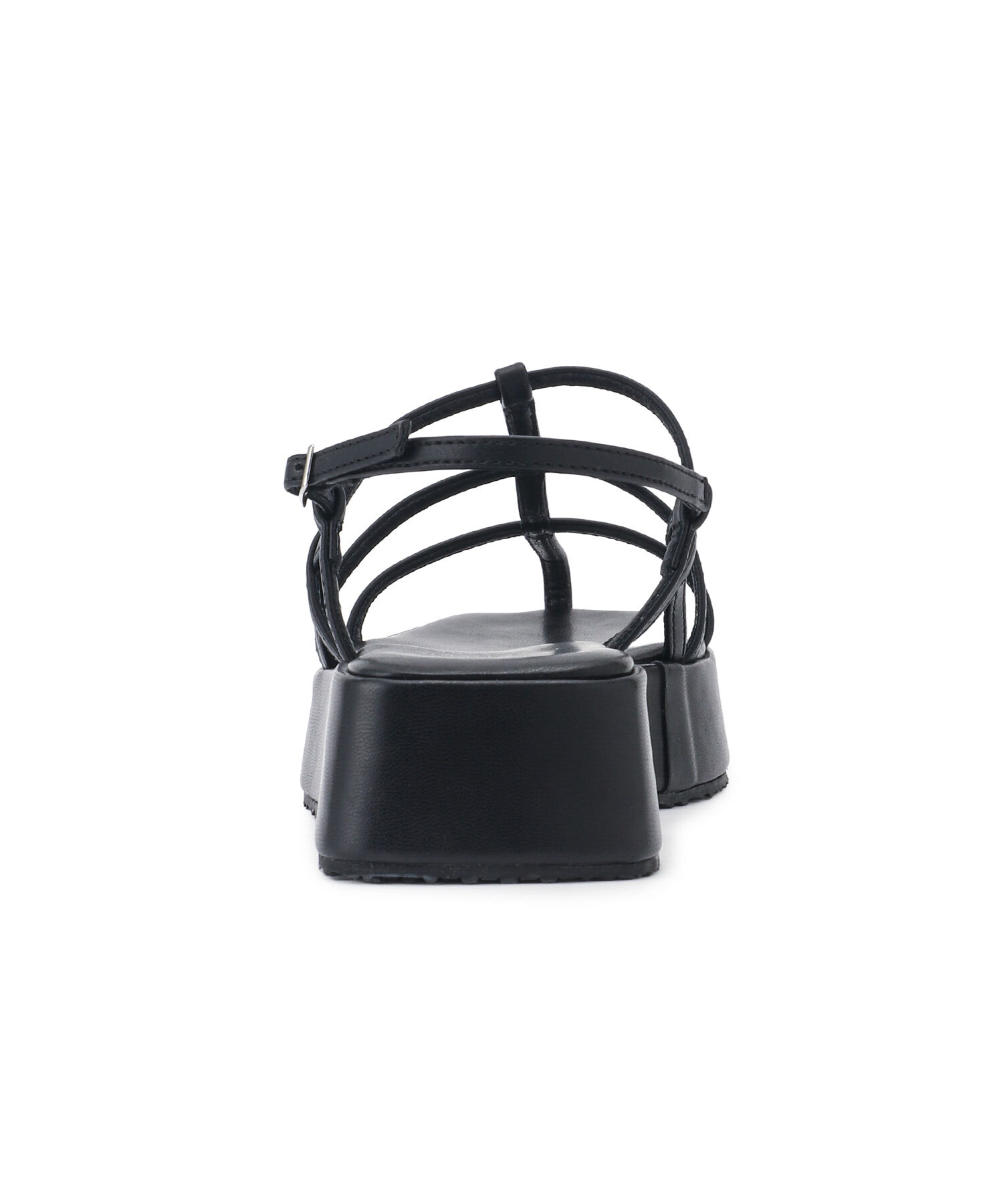 ROPE PICNIC PASSAGE「スキニーストラッププラットフォームサンダル」|サンダル|