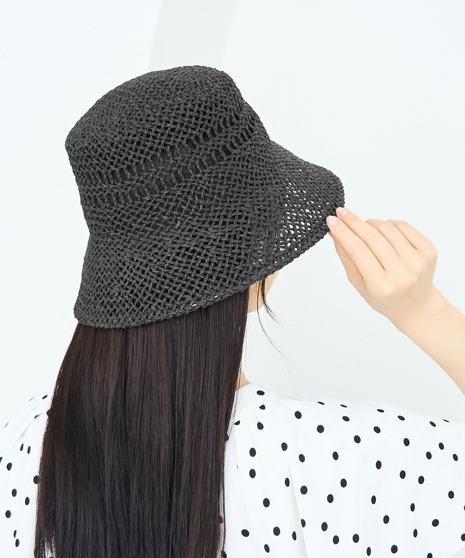 ROPE PICNIC PASSAGE「透かし編みハット」|ハット|