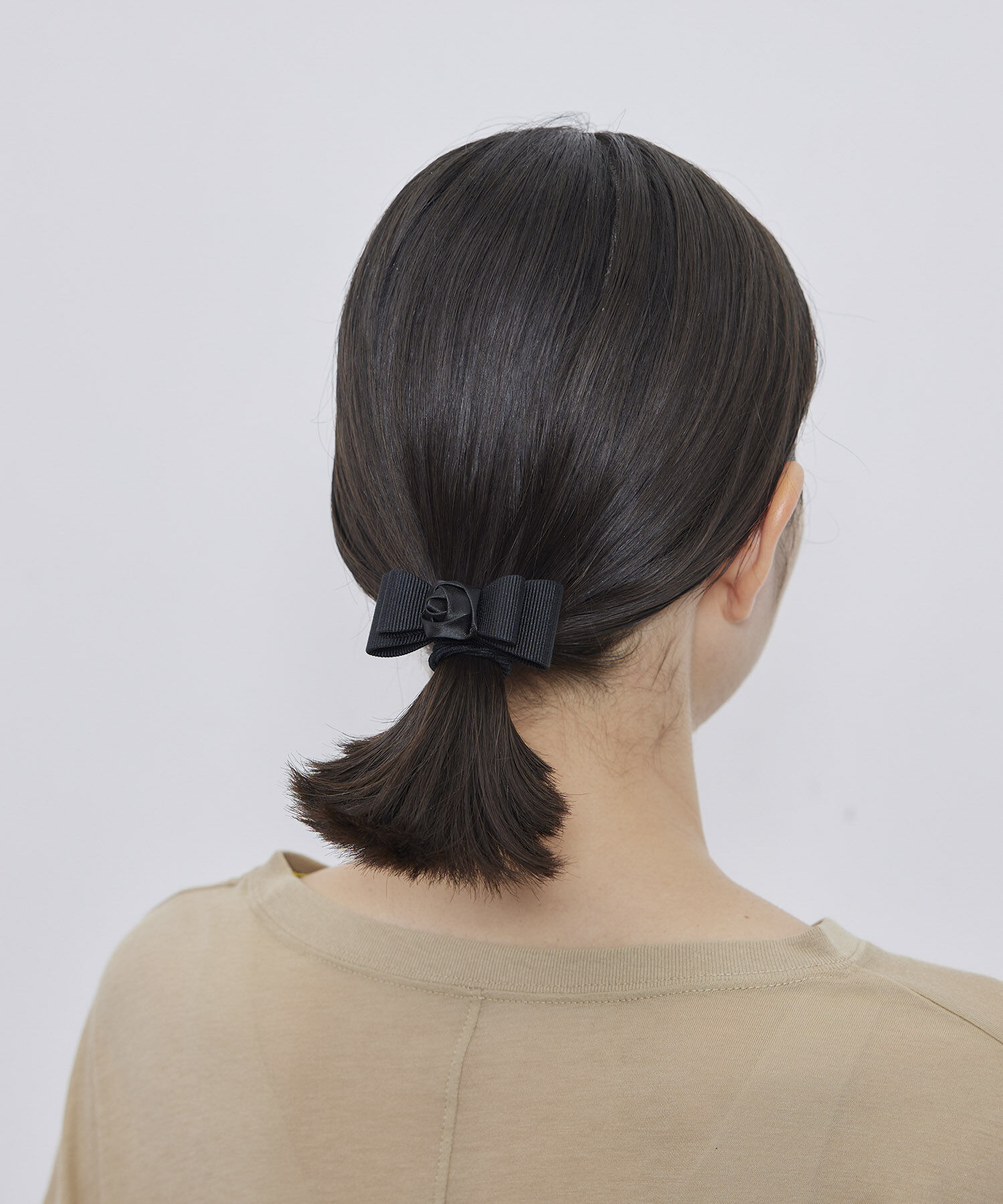 ROPE PICNIC PASSAGE「ローズリボンヘアポニー」|ヘアゴム・シュシュ|
