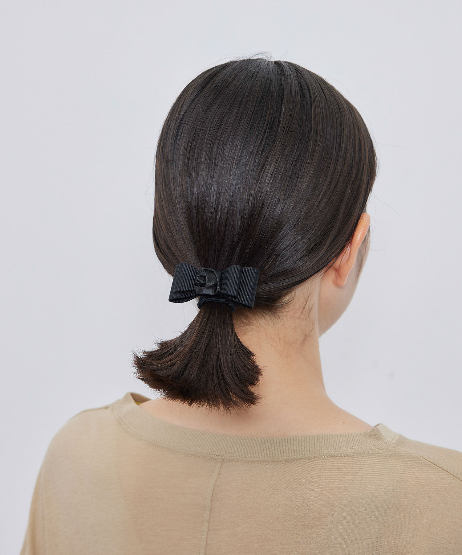 ROPE PICNIC PASSAGE「ローズリボンヘアポニー」|ヘアゴム・シュシュ|