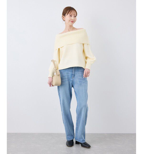 Rope&rsquo;Picnic「【ウエスト革命デニム】ウエストシェイプハイライズマムジーンズ」|デニム|