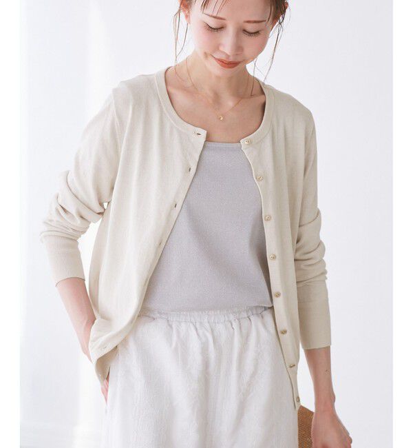 Rope&rsquo;Picnic「【UVカット・吸水速乾・遮熱】Comfort Seriesコンフォートシリーズ/カーディガン」|カーディガン|