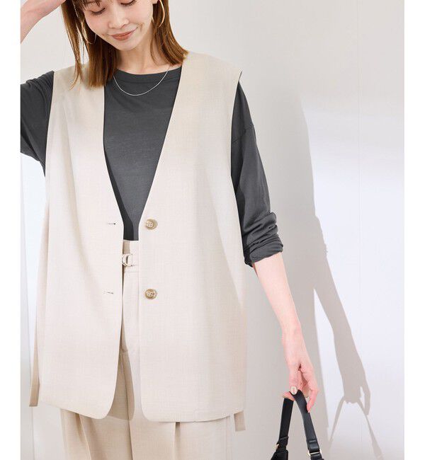 Rope&rsquo;Picnic「シアーロングTシャツ」|Tシャツ・カットソー|