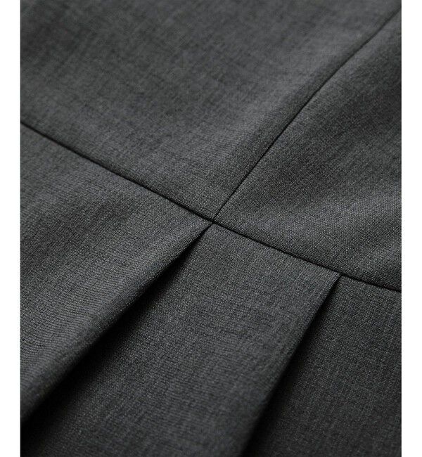 Rope&rsquo;Picnic「【UV対応】【リネンライク・シリーズ】ペプラムジレベスト/通勤・セットアップ対応」|ベスト・ジレ|