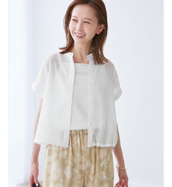 Rope&rsquo;Picnic「バルーンヘムシャツ」|シャツ・ブラウス|