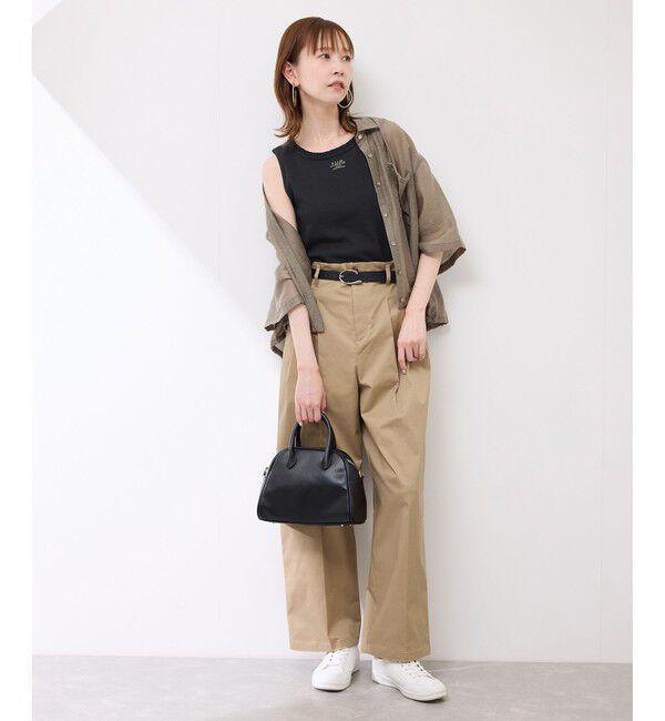 Rope&rsquo;Picnic「襟フリルタンクトップ」|タンクトップ|