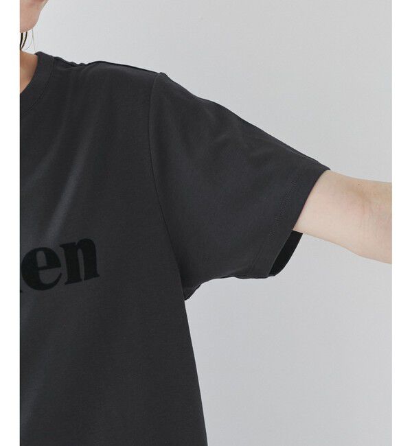 Rope&rsquo;Picnic「【UVカット・接触冷感・汗染み加工】フロッキーロゴTシャツ」|Tシャツ・カットソー|