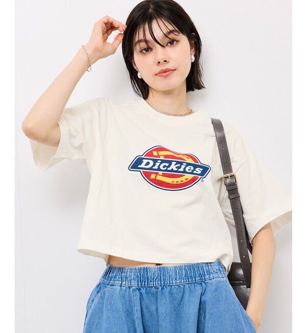 Rope&rsquo;Picnic「【Dickies】アイコンクロップドTシャツ」|Tシャツ・カットソー|