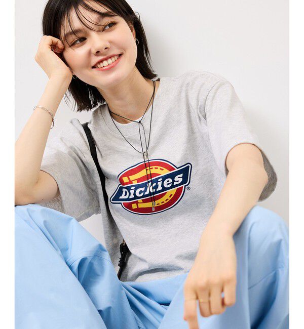 Rope&rsquo;Picnic「【Dickies】アイコンクロップドTシャツ」|Tシャツ・カットソー|