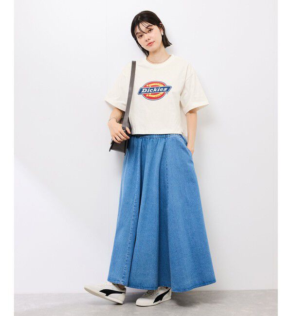 Rope&rsquo;Picnic「【Dickies】アイコンクロップドTシャツ」|Tシャツ・カットソー|