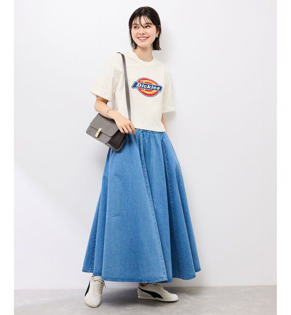 Rope&rsquo;Picnic「【Dickies】アイコンクロップドTシャツ」|Tシャツ・カットソー|