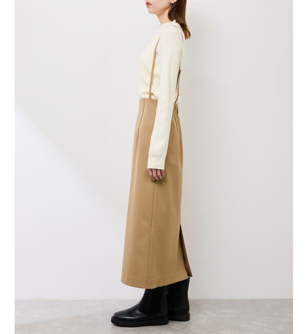 Rope&rsquo;Picnic「ナローサスペンダースカート」|スカート|