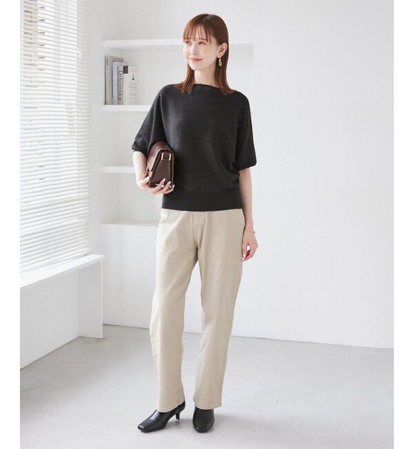 Rope&rsquo;Picnic「ラメ混ドルマン7分袖ニット」|ニット・セーター|